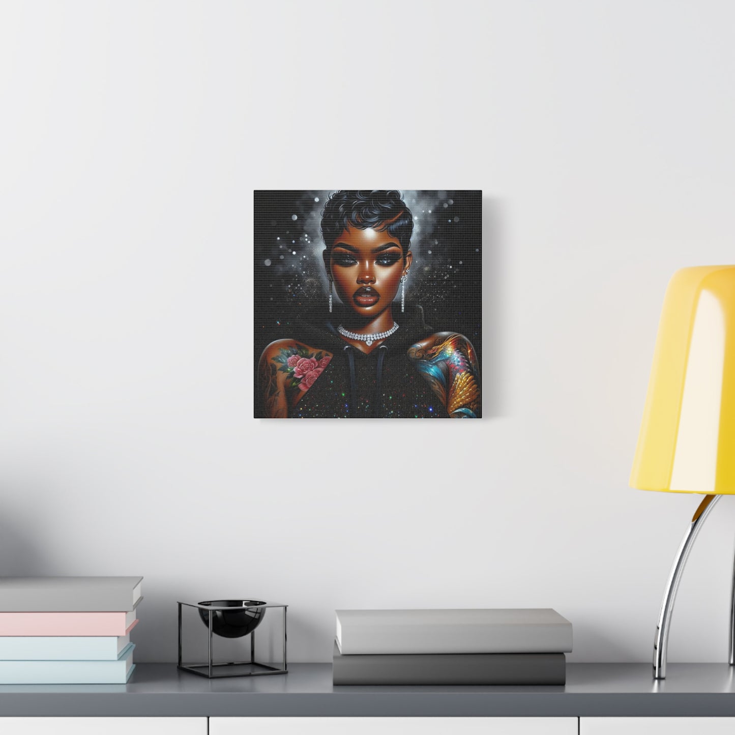 Beautiful Black Woman Canvas Art