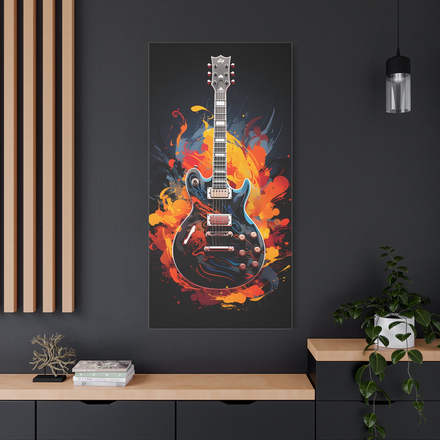 Canvas Print - Guitar Art 7