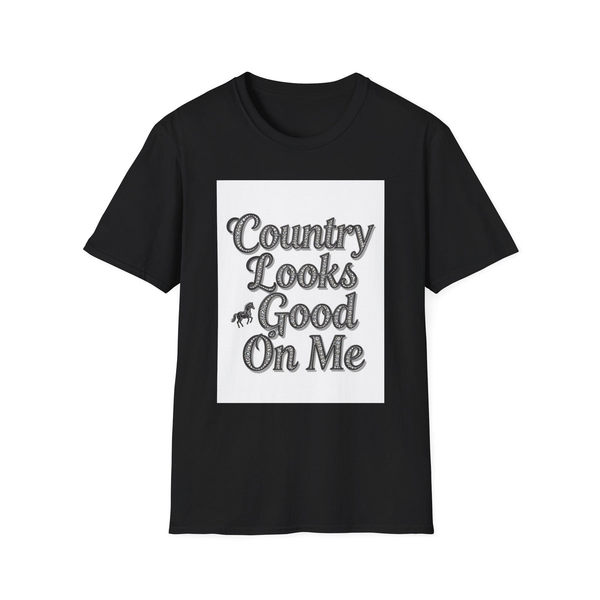Country Looks Good On Me Western Boho, Unisex T-Shirt,