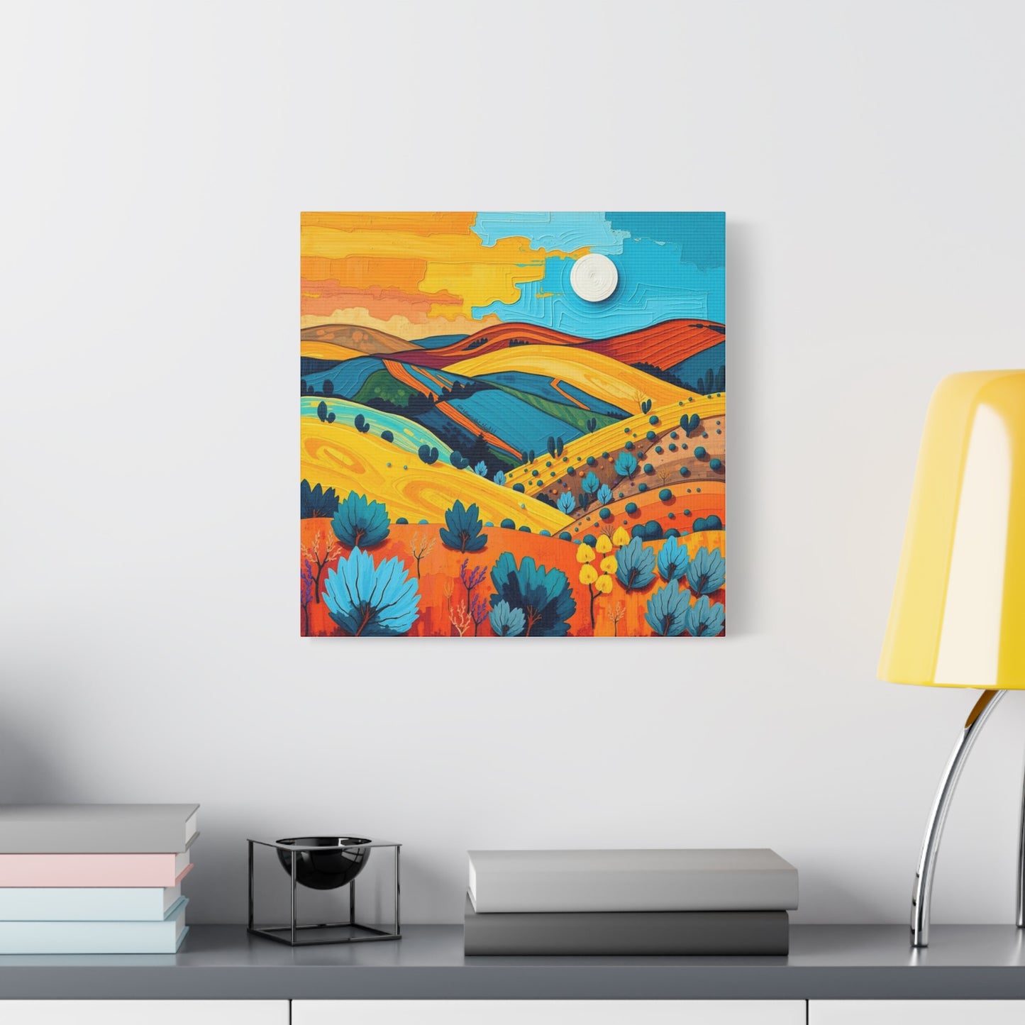 Canvas Print -Abstract 1 Southwest Landscape Wall Art