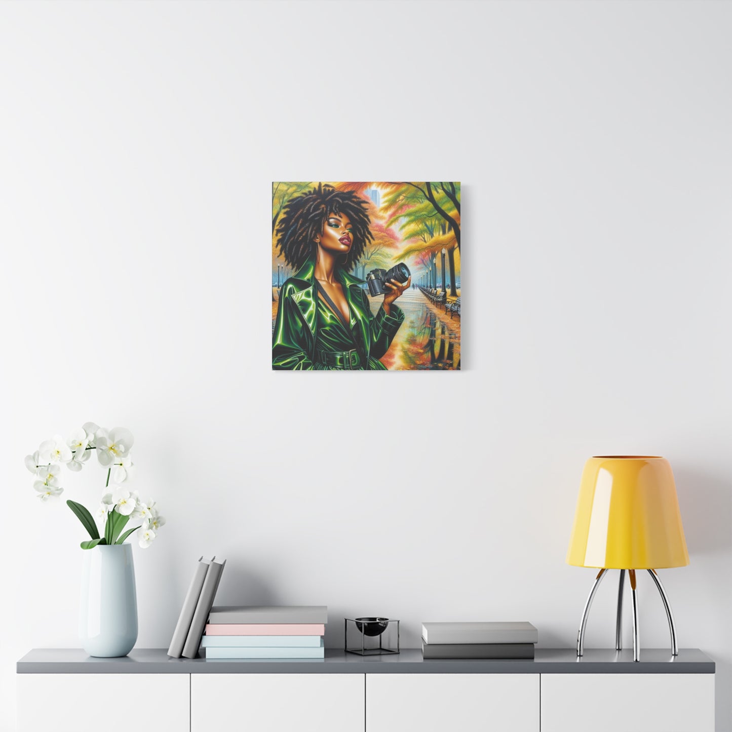 Beautiful Black Woman Canvas Art