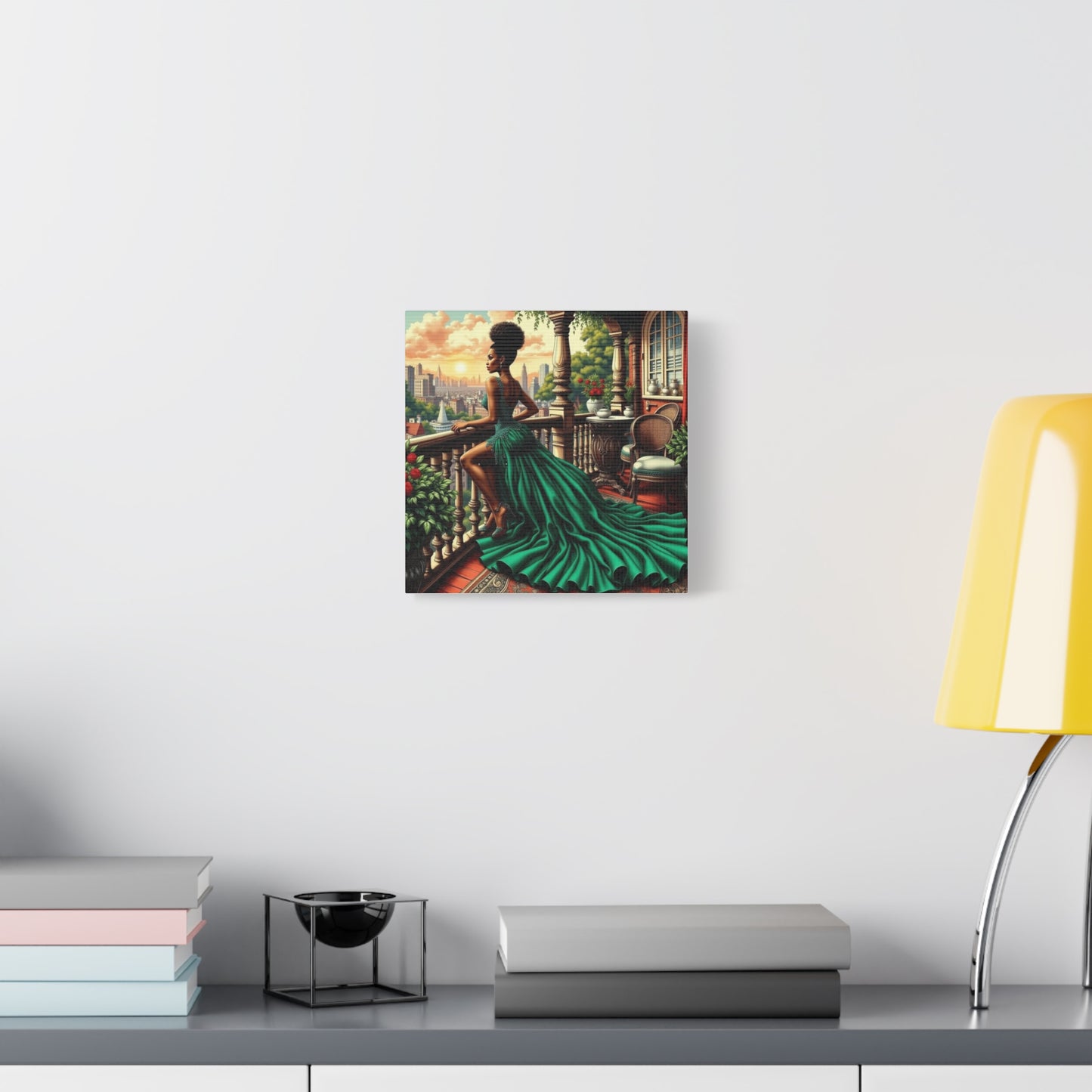 Beautiful Black Woman Canvas Art