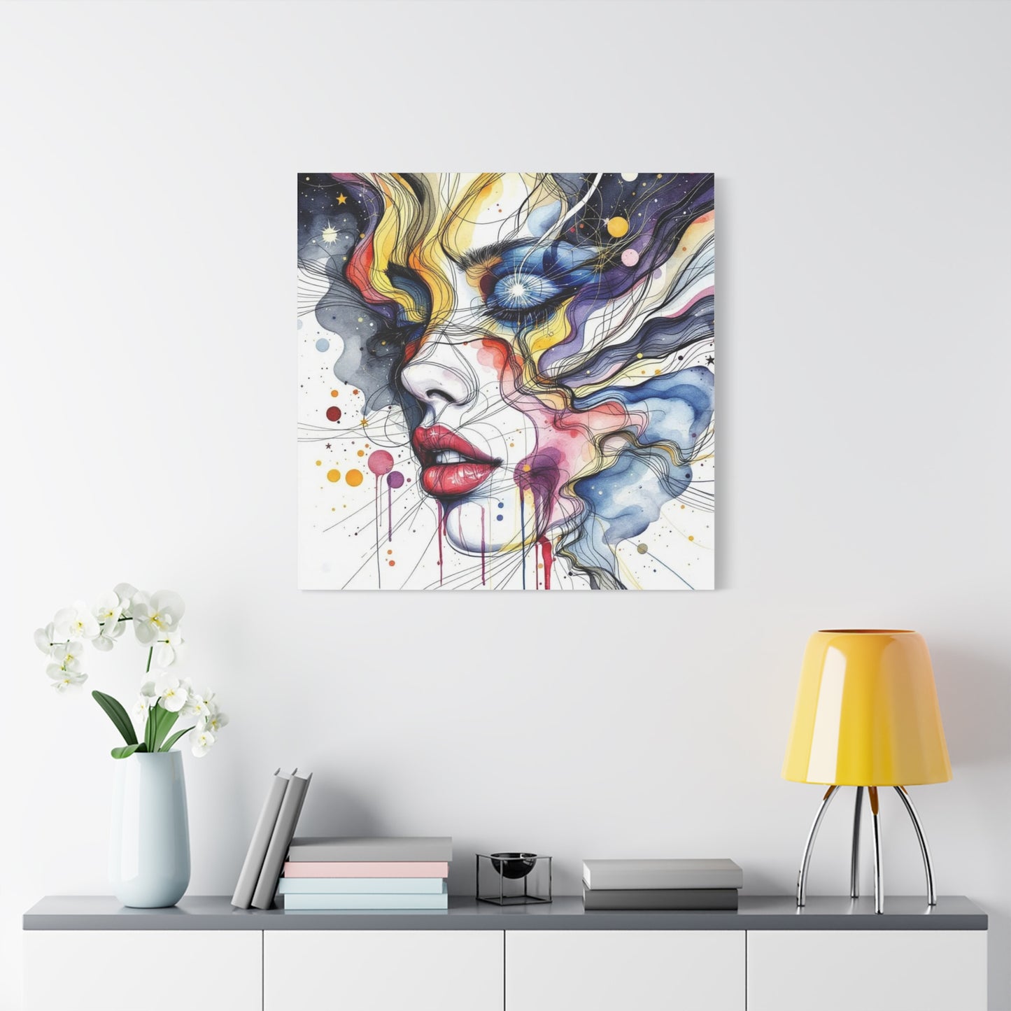 Abstract Lady Art