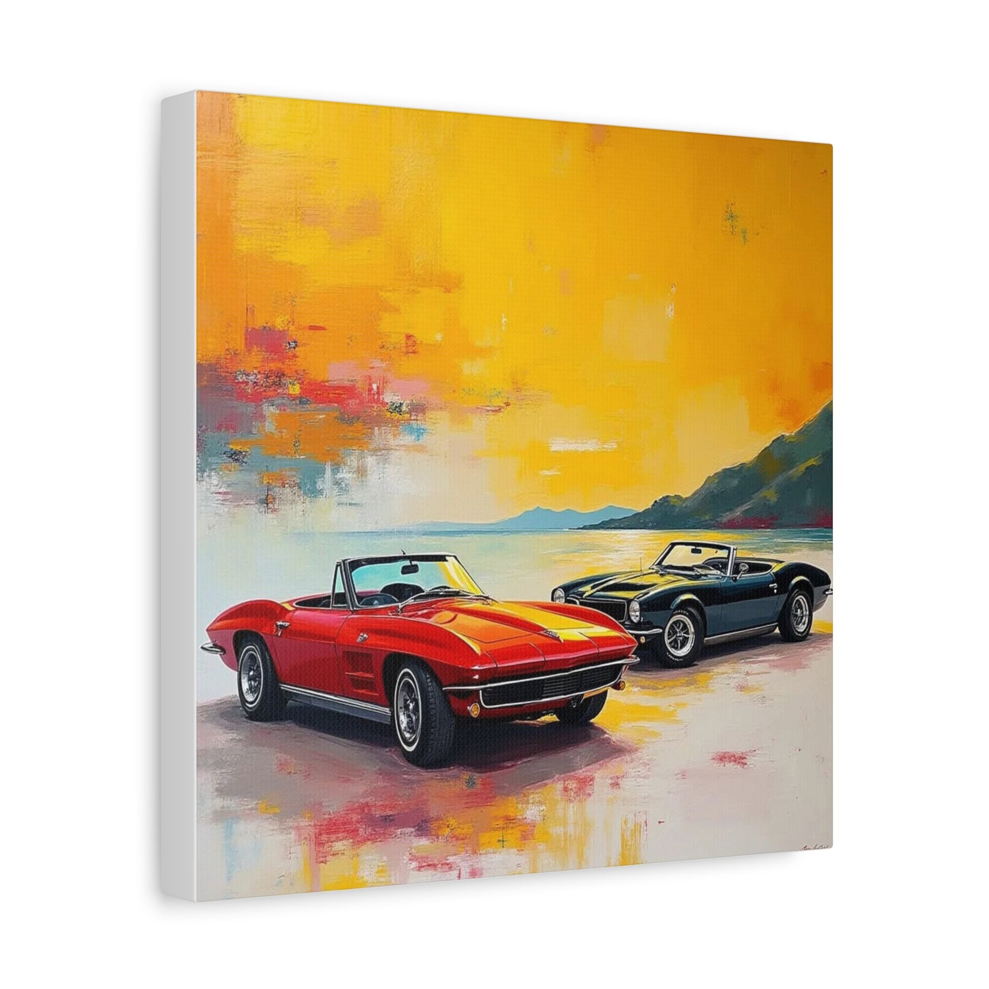 Corvette Abstract Art