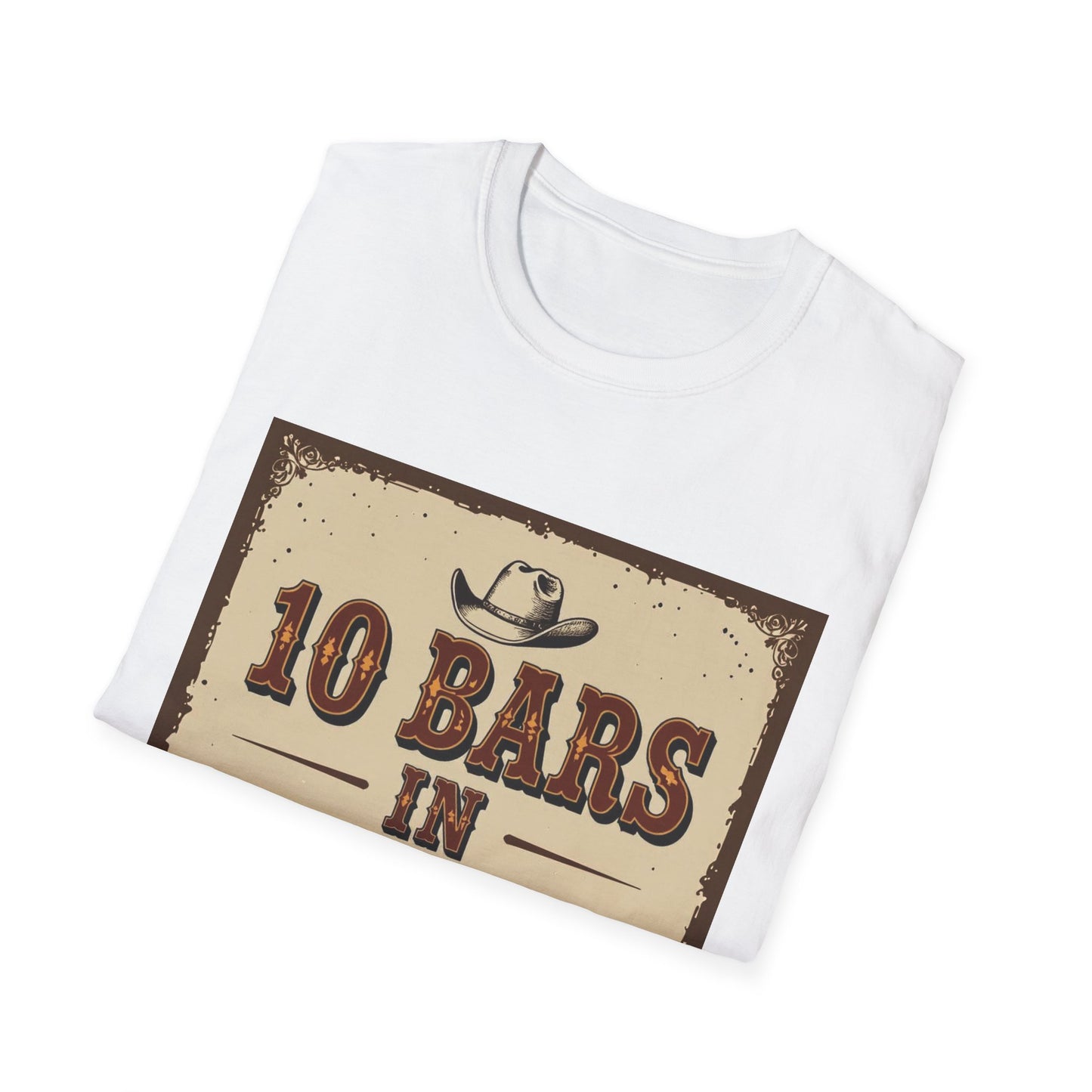 10 bars In 10 Days Western Boho, Unisex T-Shirt,