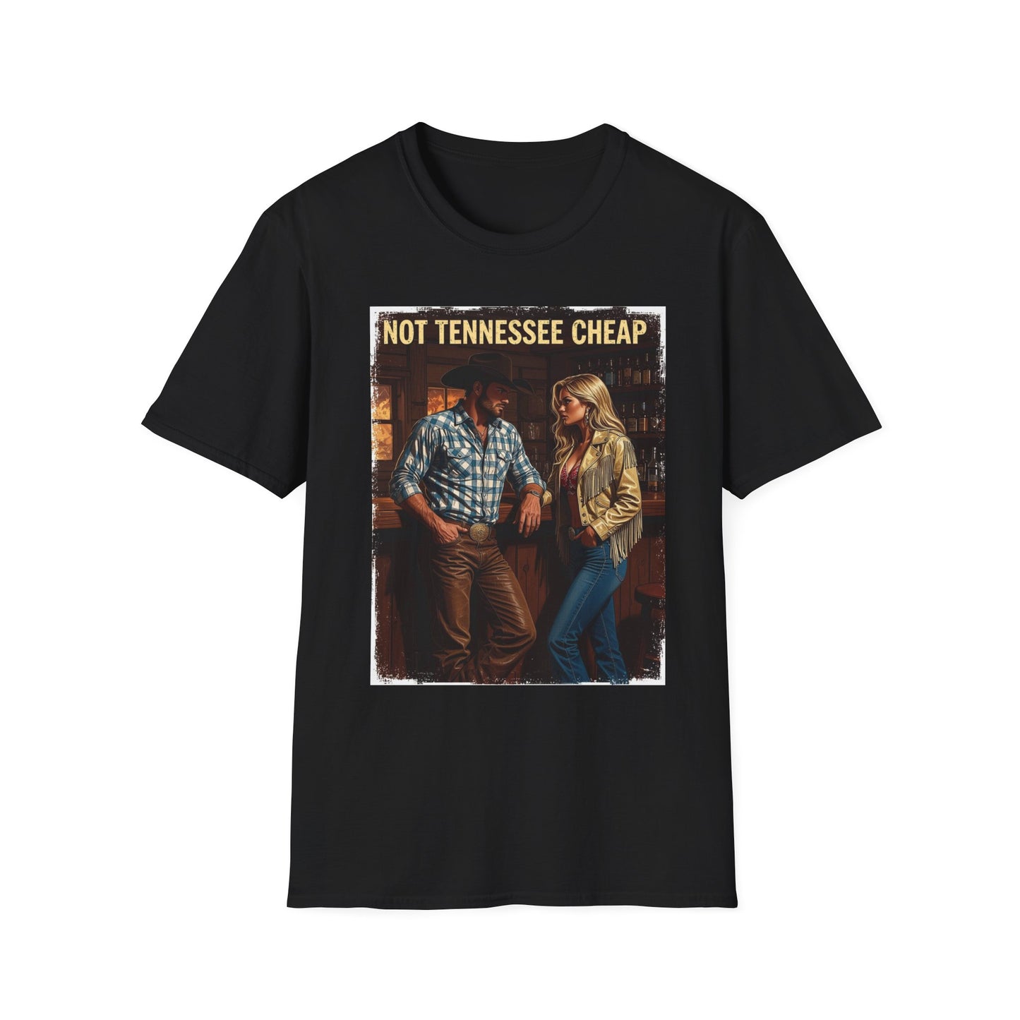 Not Tennessee Cheap Western Boho, Unisex T-Shirt,