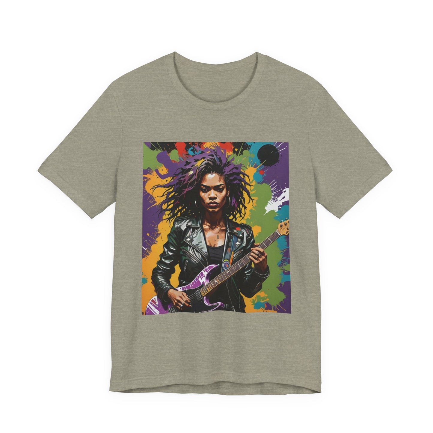 Female Rocker Abstract T-Shirt 2