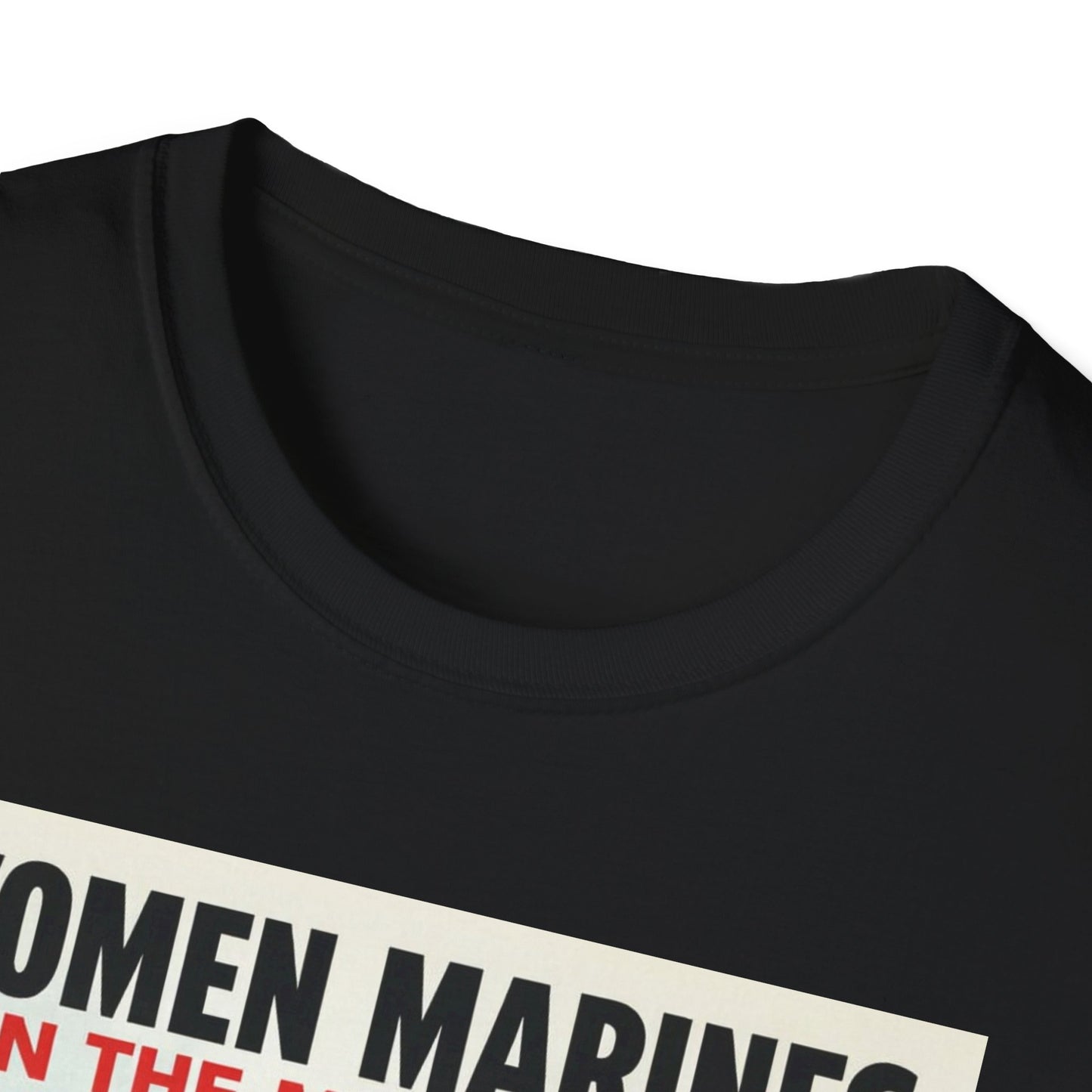 Women Marines Because We Like It Hard, Unisex T-Shirt,