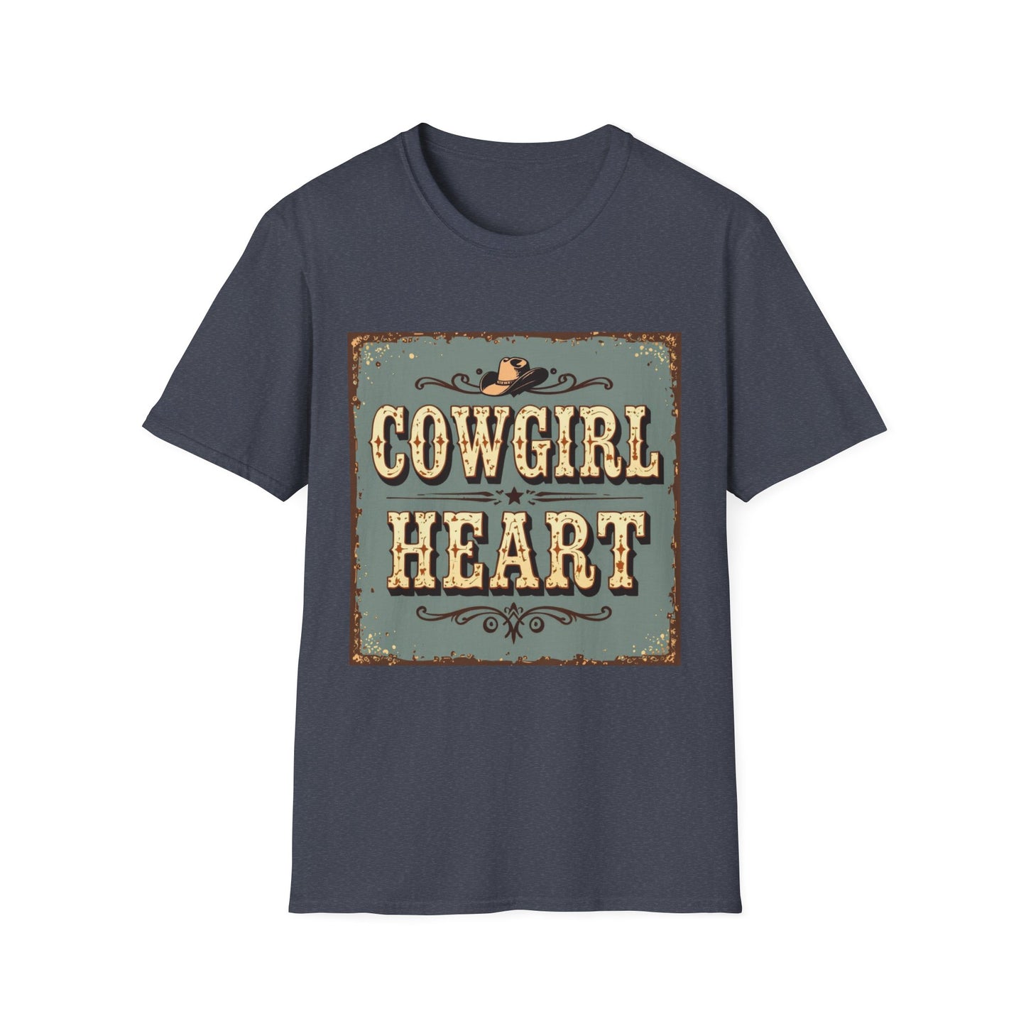 Cowgirl Heart Western Boho, Unisex T-Shirt,