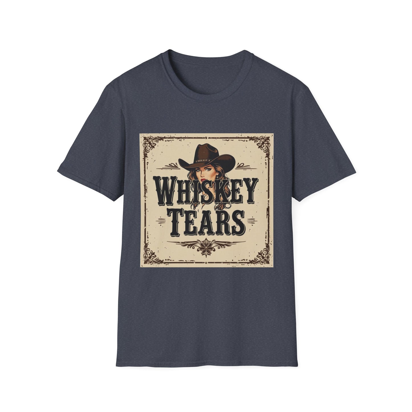 Whiskey Tears Western Boho, Unisex T-Shirt,