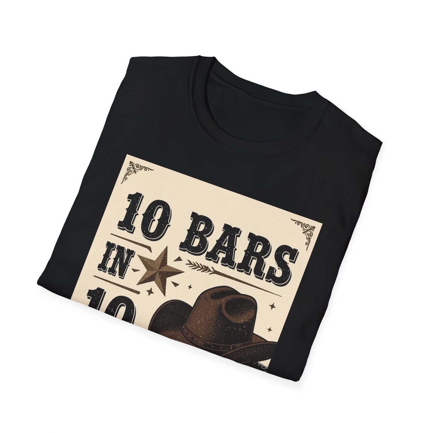 10 bars In 10 Days Western Boho, Unisex T-Shirt,