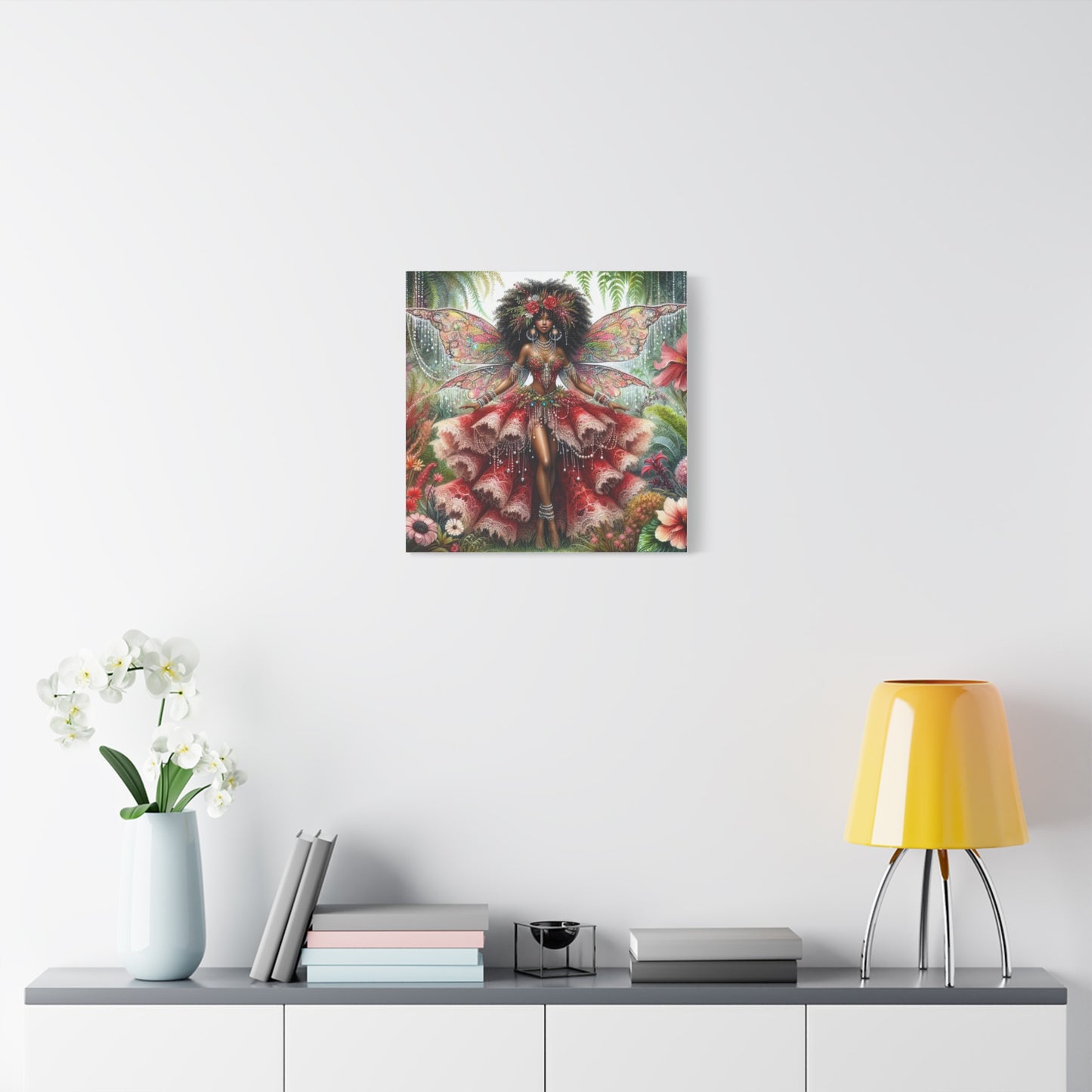 Beautiful Black Woman Canvas Art