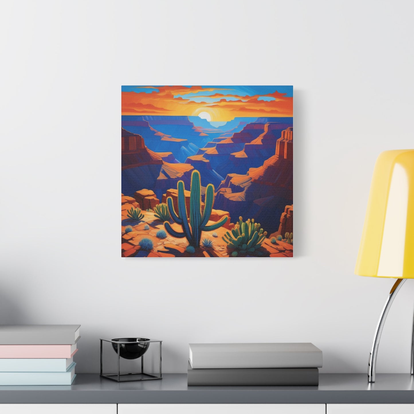 Canvas Print - Grand Canyon Abstract Art 4