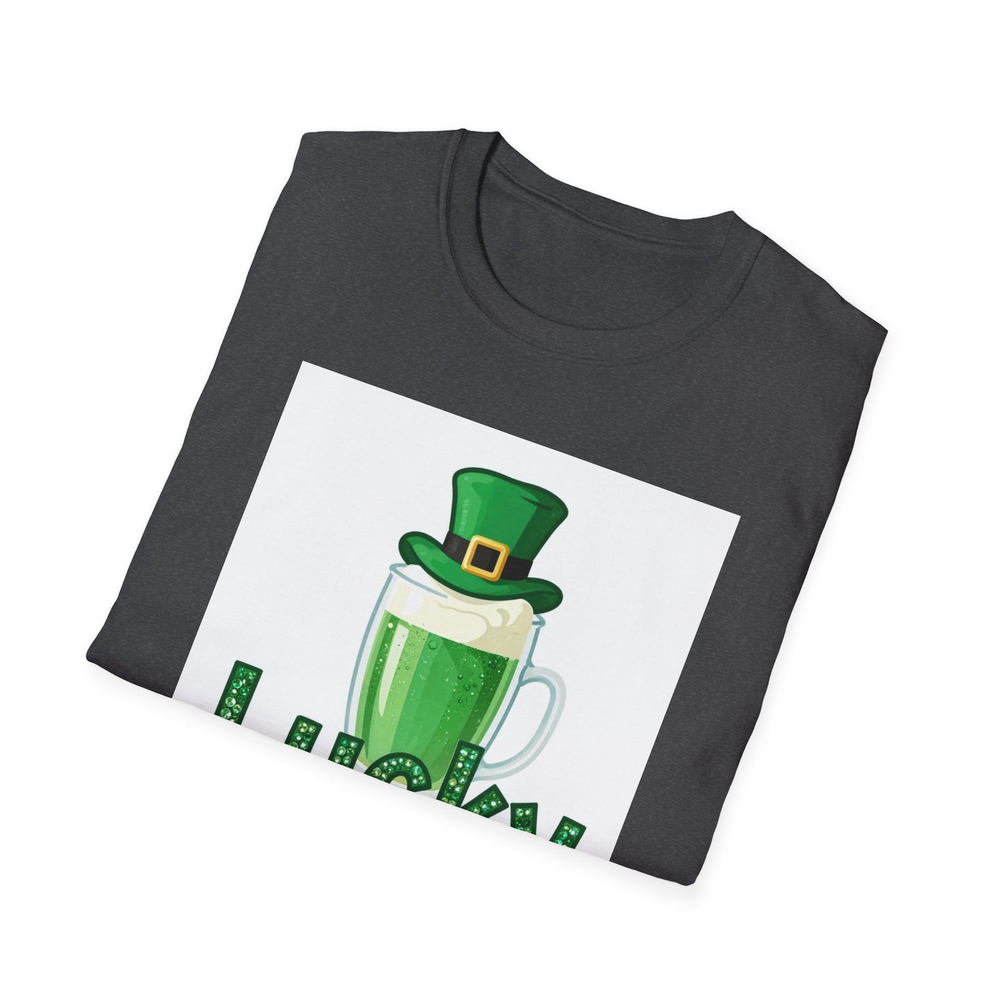 Lucky AF...Funny Saint Patty's Day T-Shirt