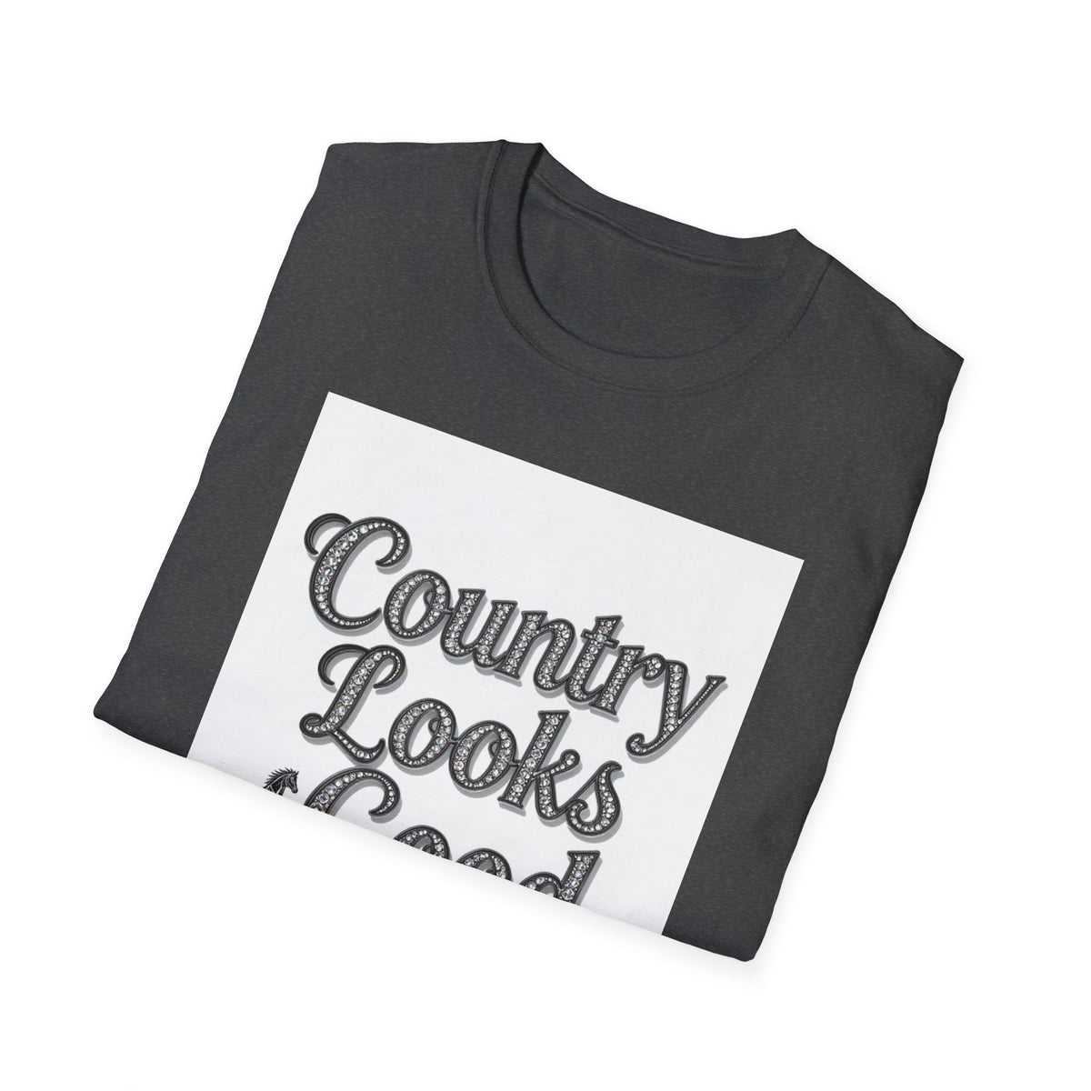 Country Looks Good On Me Western Boho, Unisex T-Shirt,