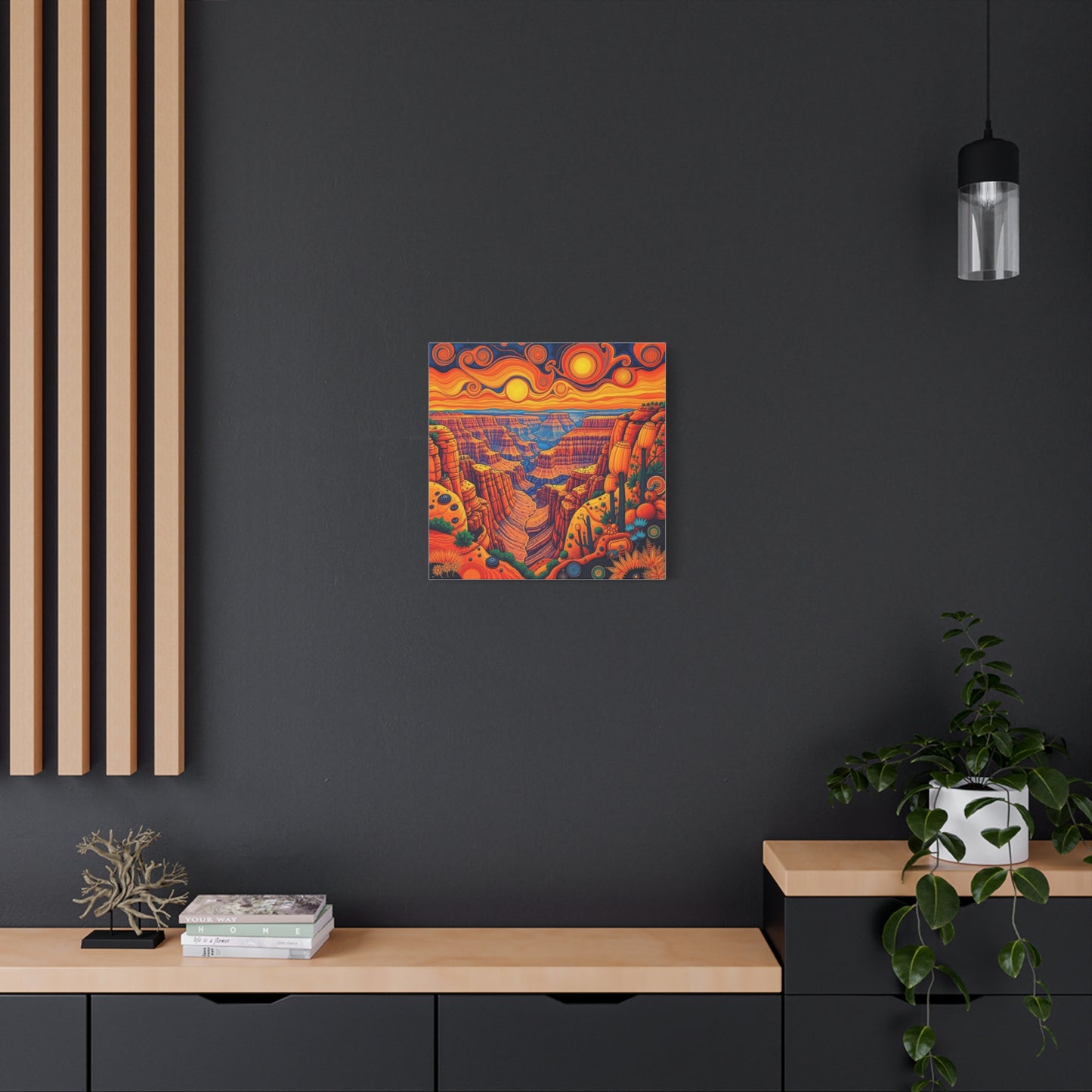 Canvas Print - Grand Canyon Abstract Art