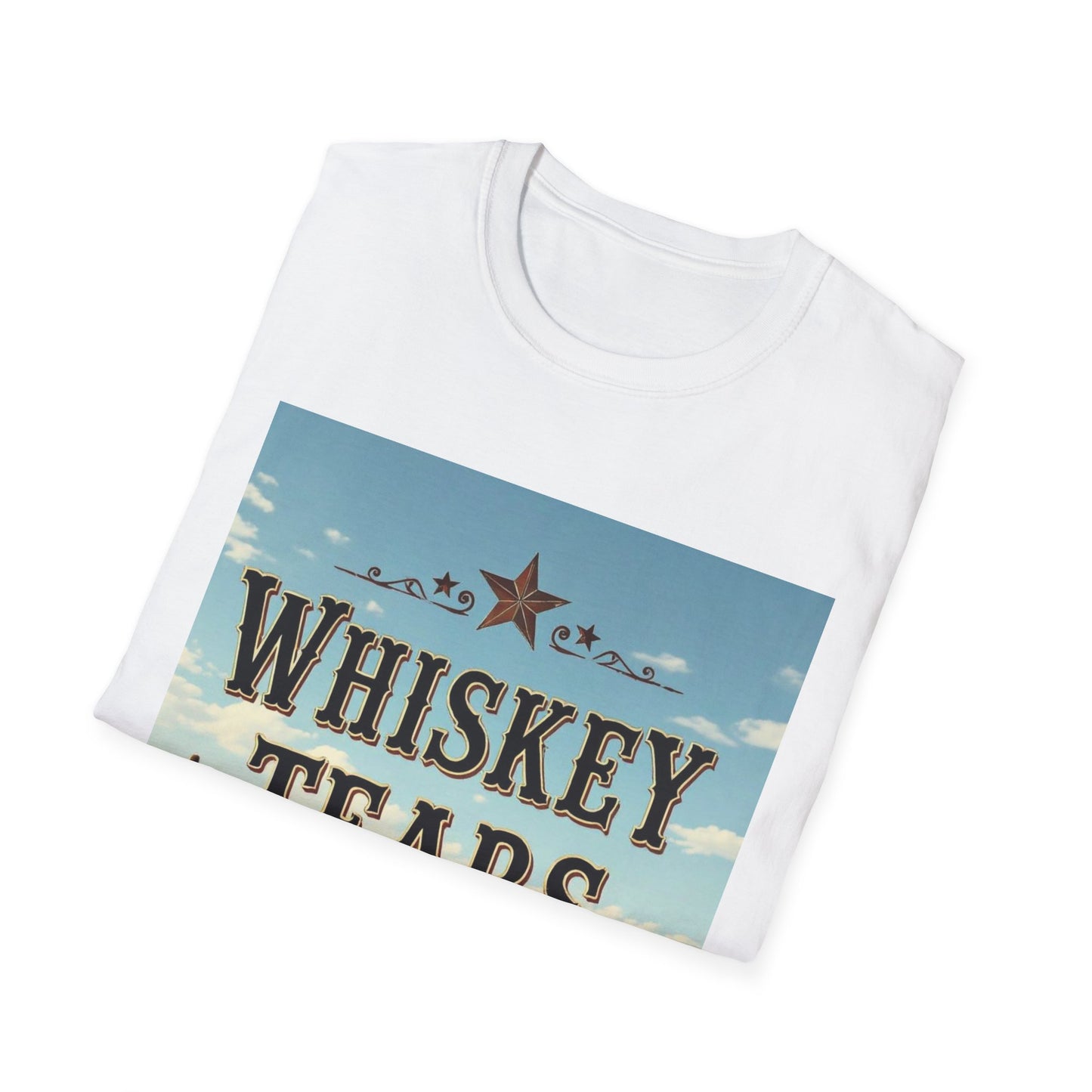 Whiskey Tears Western Boho, Unisex T-Shirt,