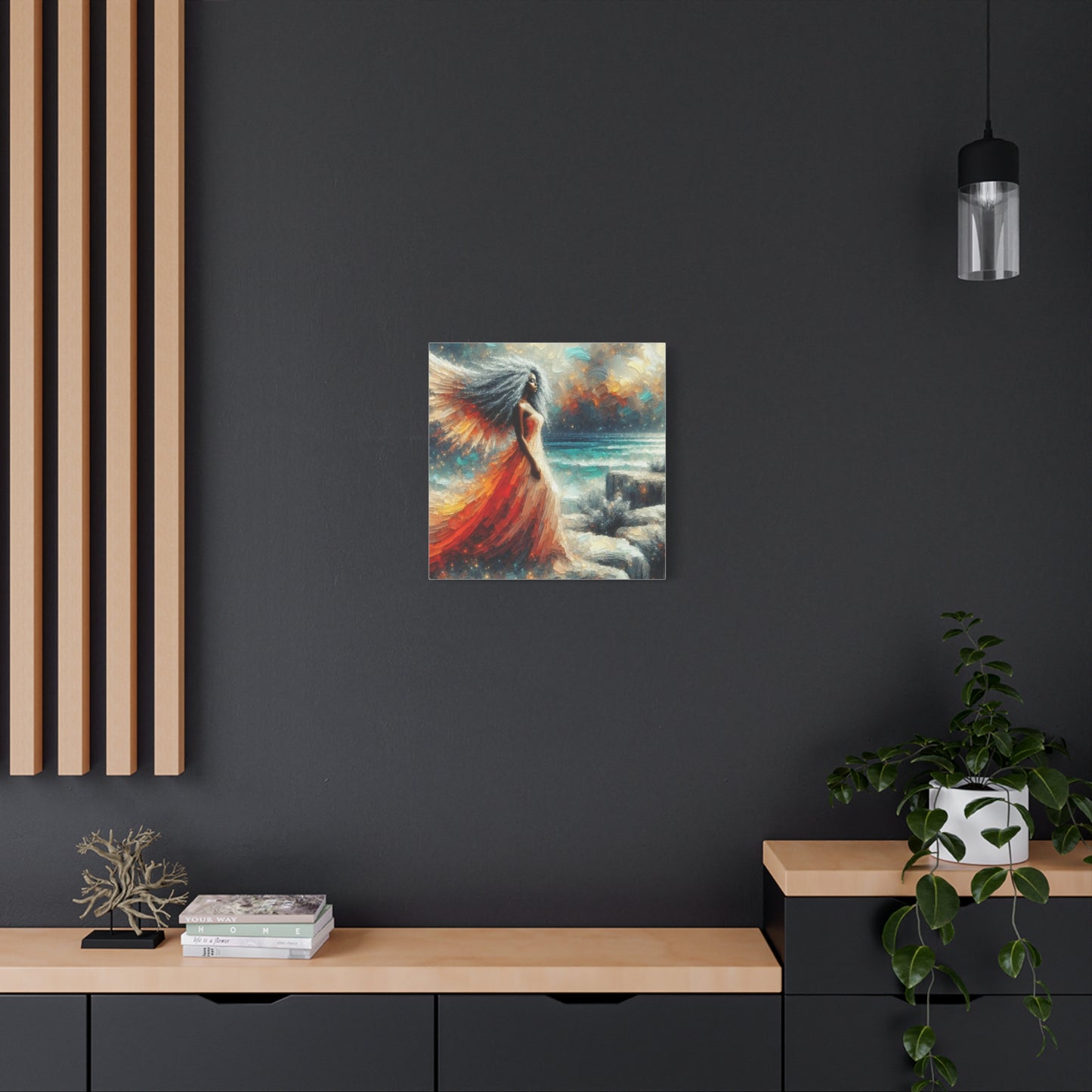 Beautiful Black Woman Canvas Art