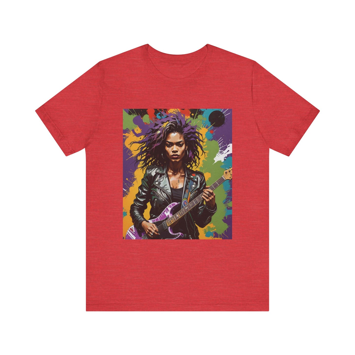 Female Rocker Abstract T-Shirt 2