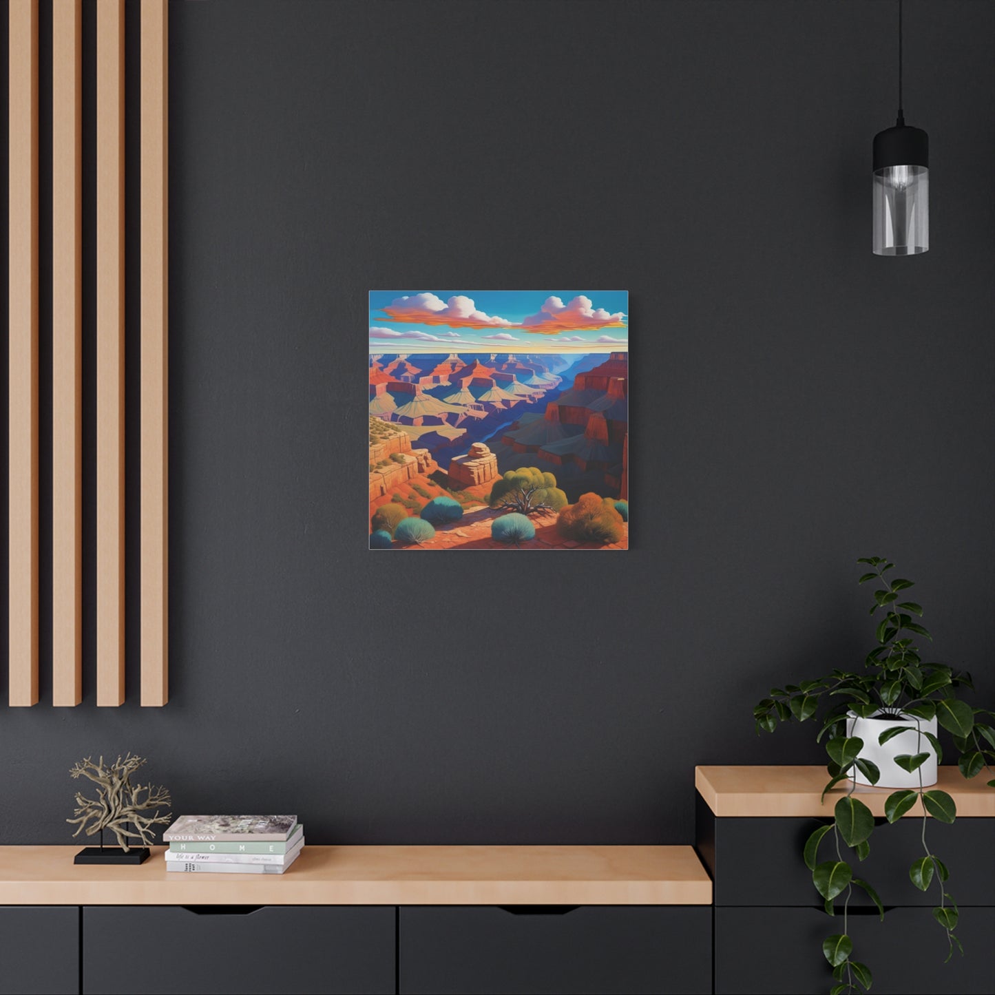 Canvas Print - Grand Canyon Abstract Art 3