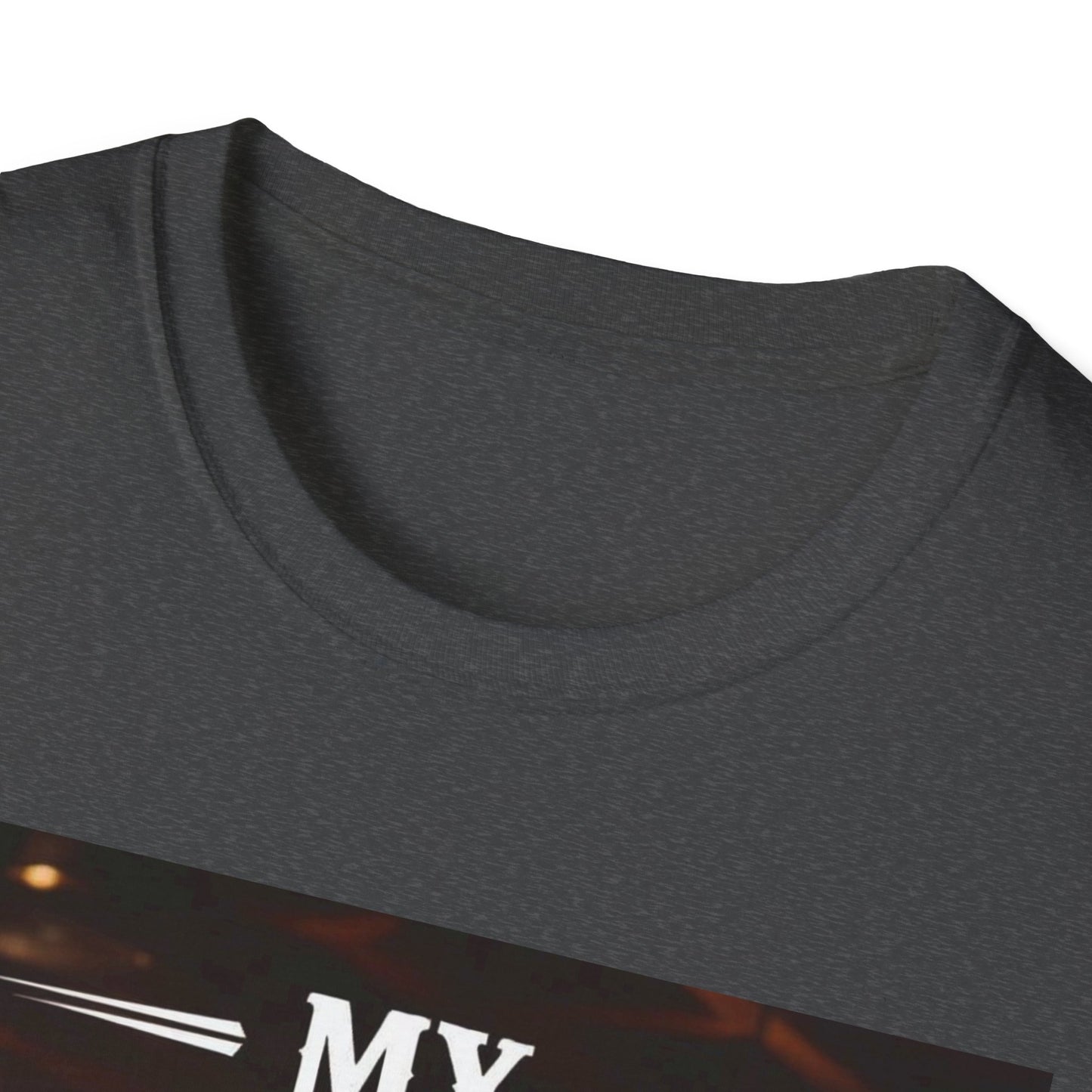 My Barstool Makes Me Feel Warm and Safe Western Boho, Unisex T-Shirt,