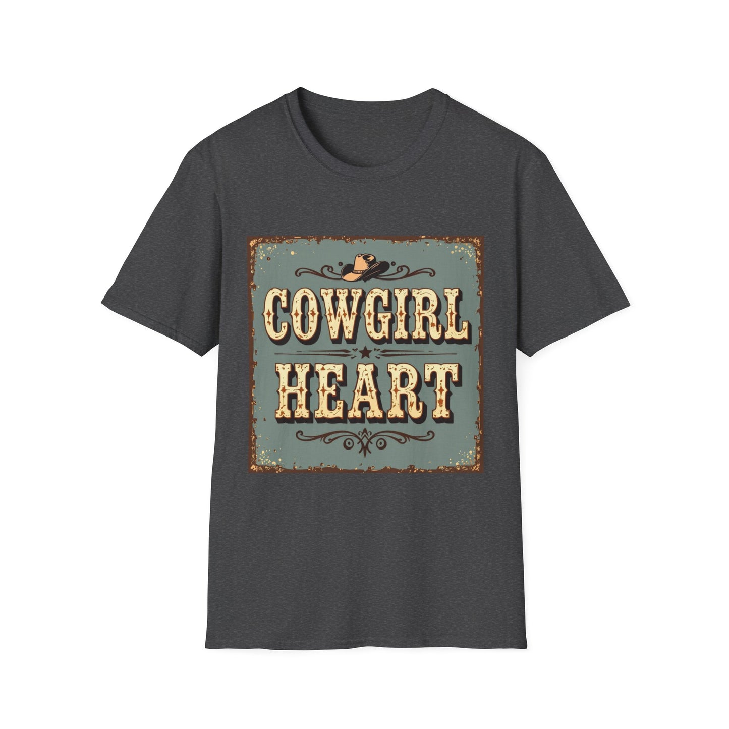 Cowgirl Heart Western Boho, Unisex T-Shirt,