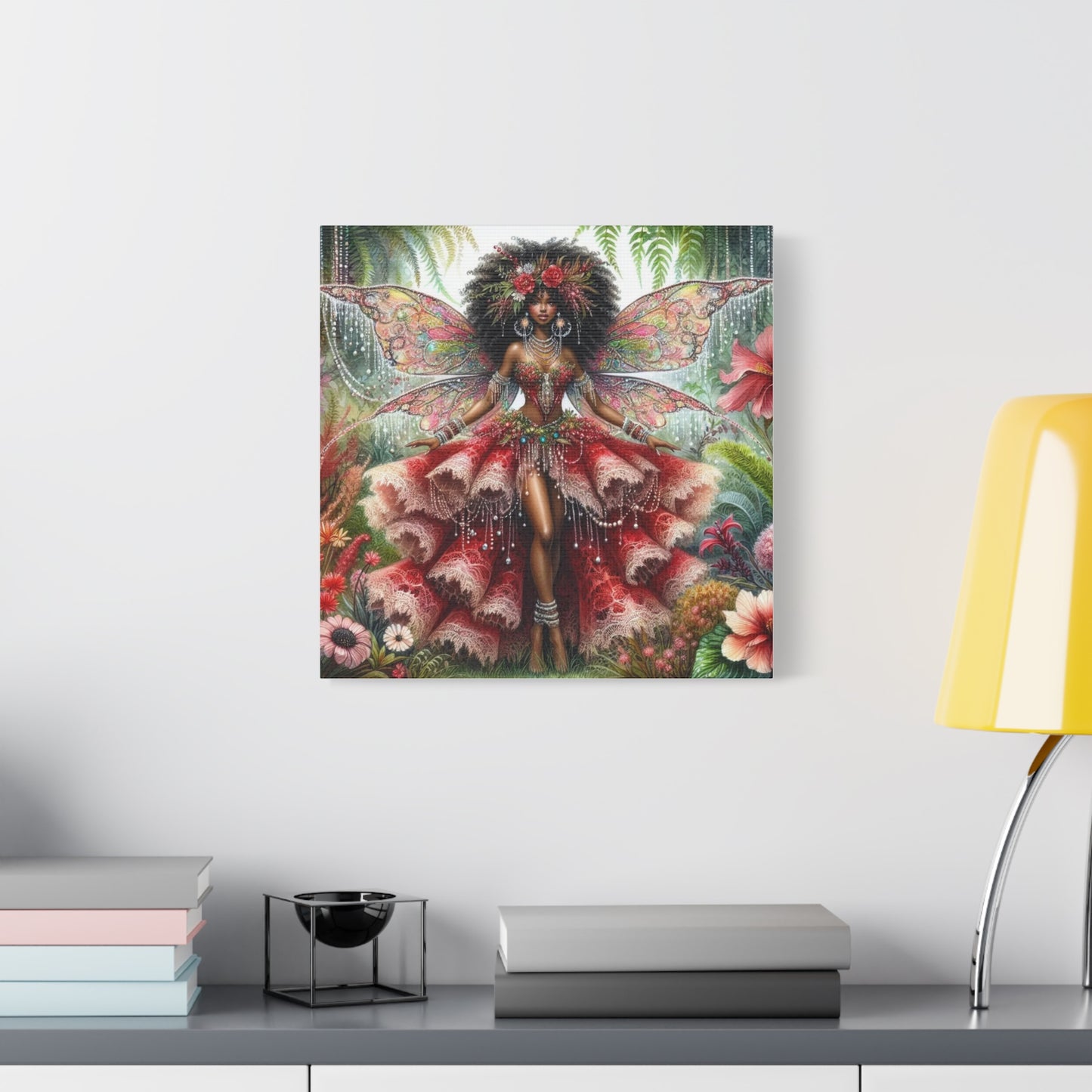 Beautiful Black Woman Canvas Art