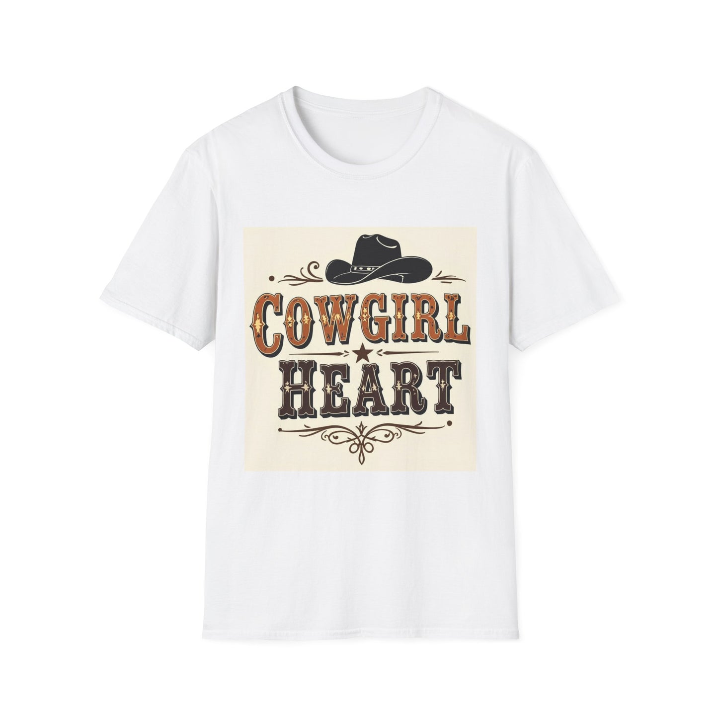 Cowgirl Heart Western Boho, Unisex T-Shirt,