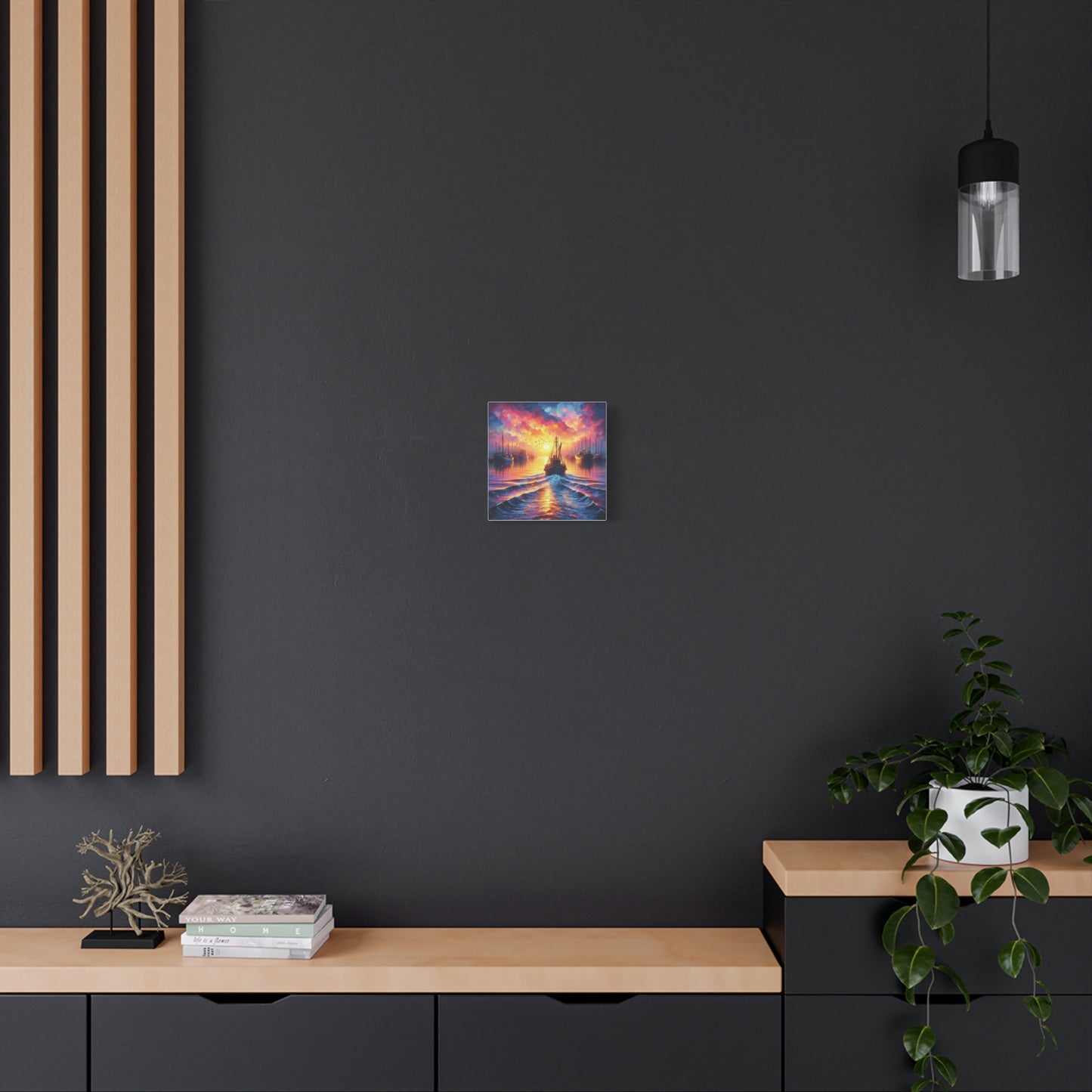 Canvas Print - Morning In the Harbor Wall Art