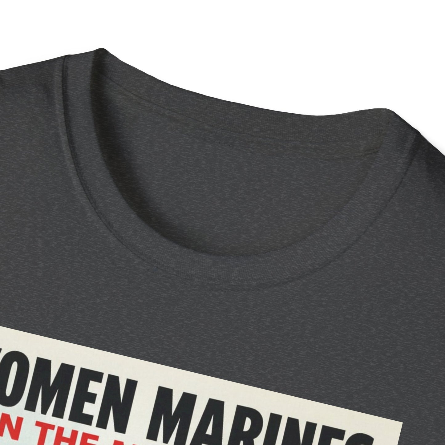 Women Marines Because We Like It Hard, Unisex T-Shirt,
