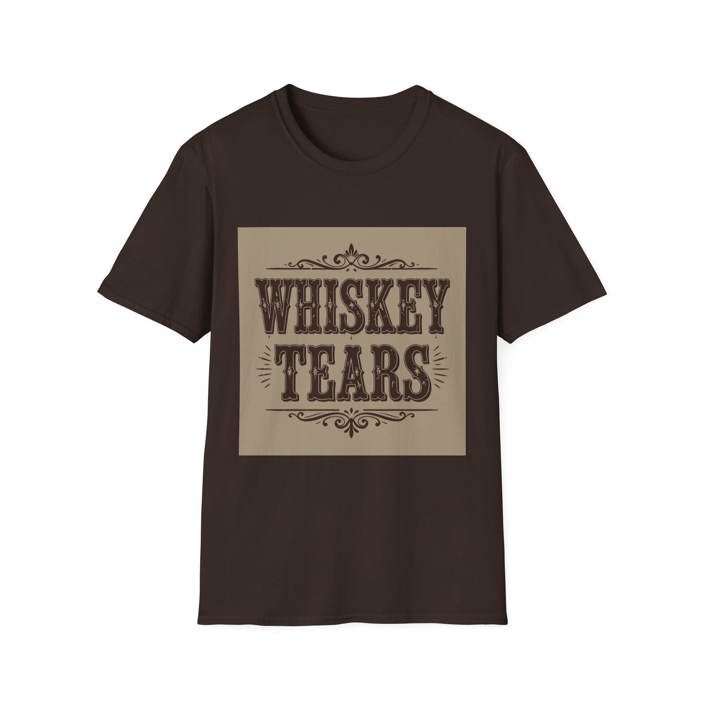 Whiskey Tears Western Boho, Unisex T-Shirt,