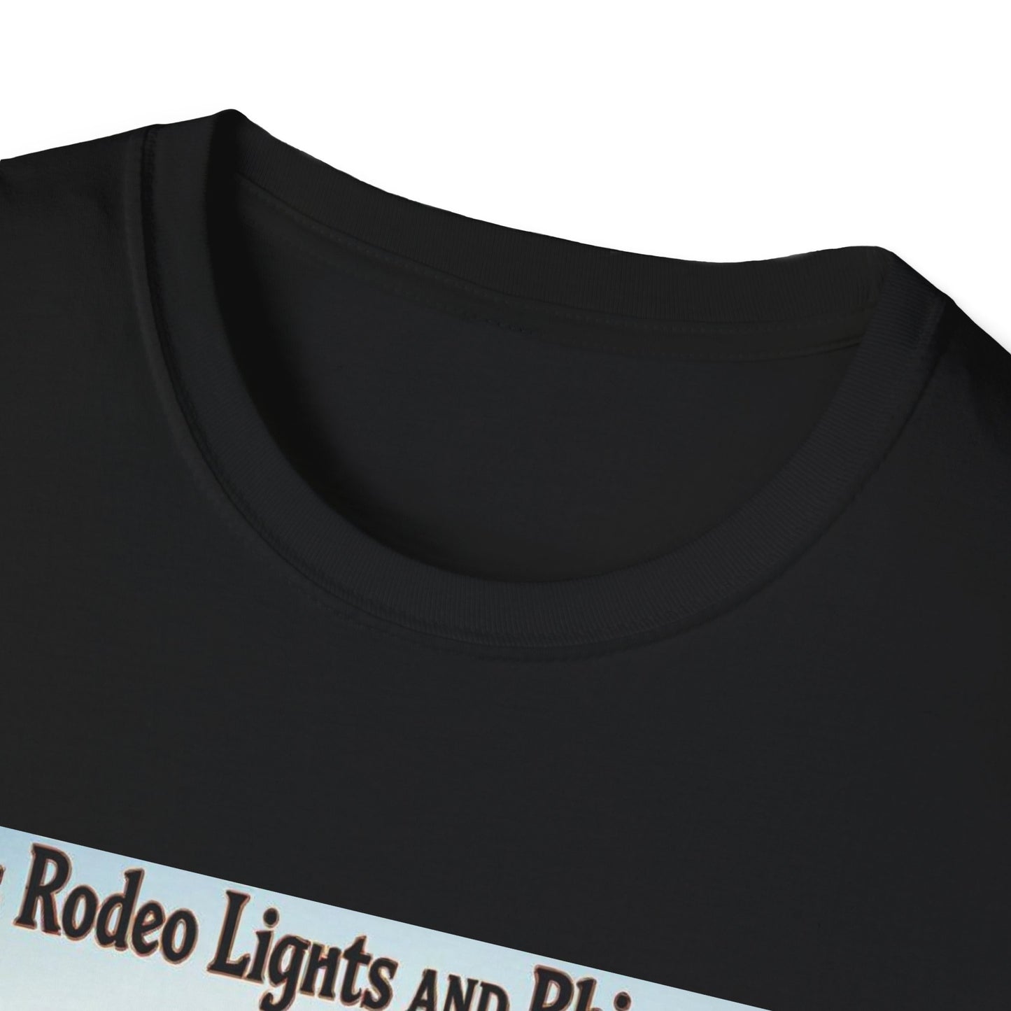 Vegas Rodeo Lights and Rhinestones Western Boho, Unisex T-Shirt,