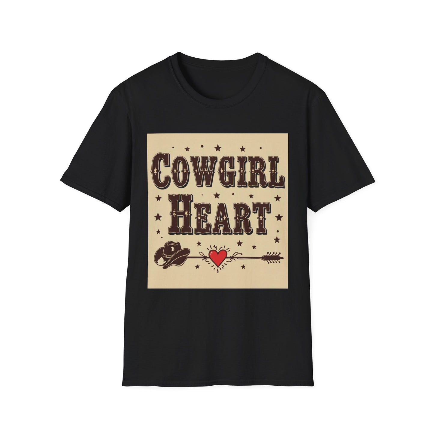 Cowgirl Heart Western Boho, Unisex T-Shirt,