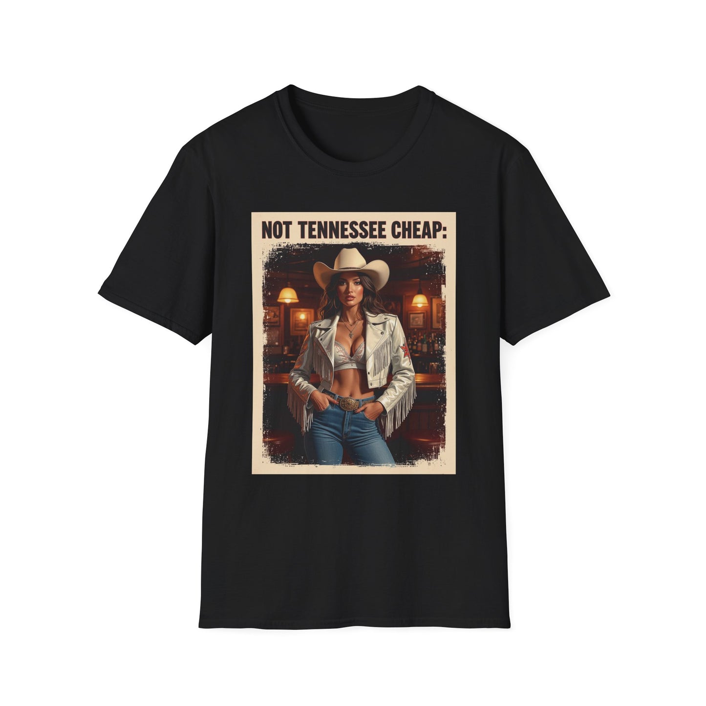 Not Tennessee Cheap Western Boho, Unisex T-Shirt,