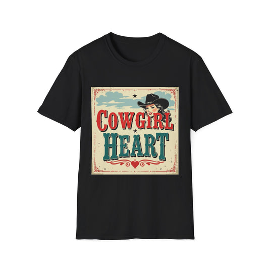 Cowgirl Heart Western Boho, Unisex T-Shirt,