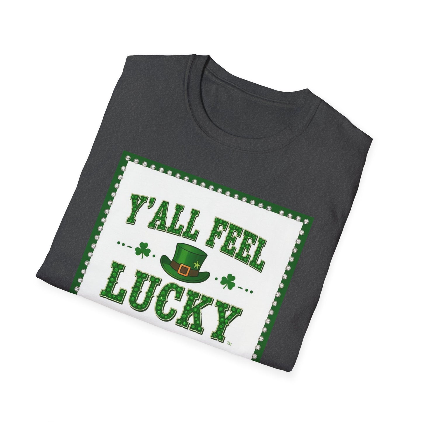 Ya'll feel Lucky Western Boho, Unisex T-Shirt,