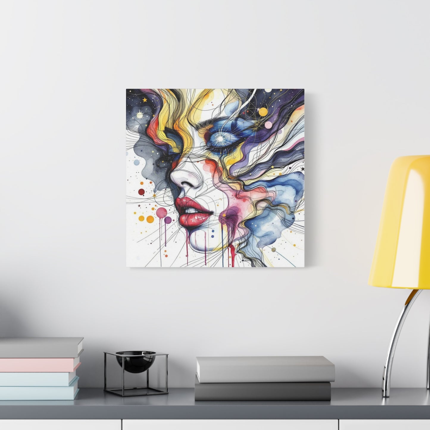 Abstract Lady Art