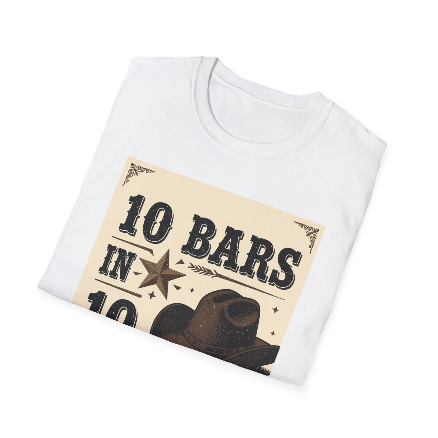 10 bars In 10 Days Western Boho, Unisex T-Shirt,