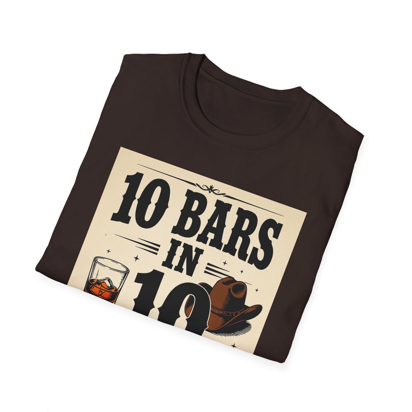 10 bars In 10 Days Western Boho, Unisex T-Shirt,