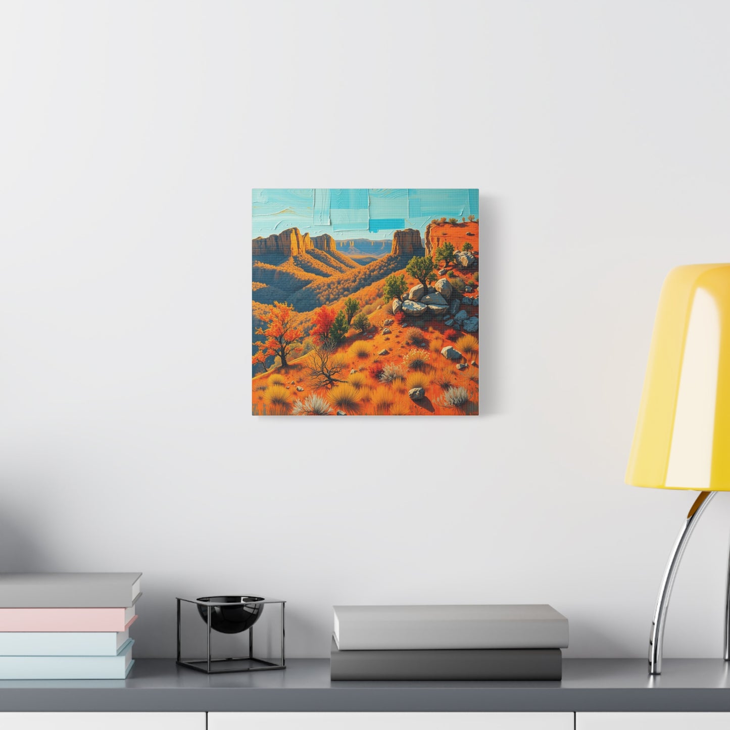 Canvas Print -Abstract 3 Southwest Landscape Wall Art