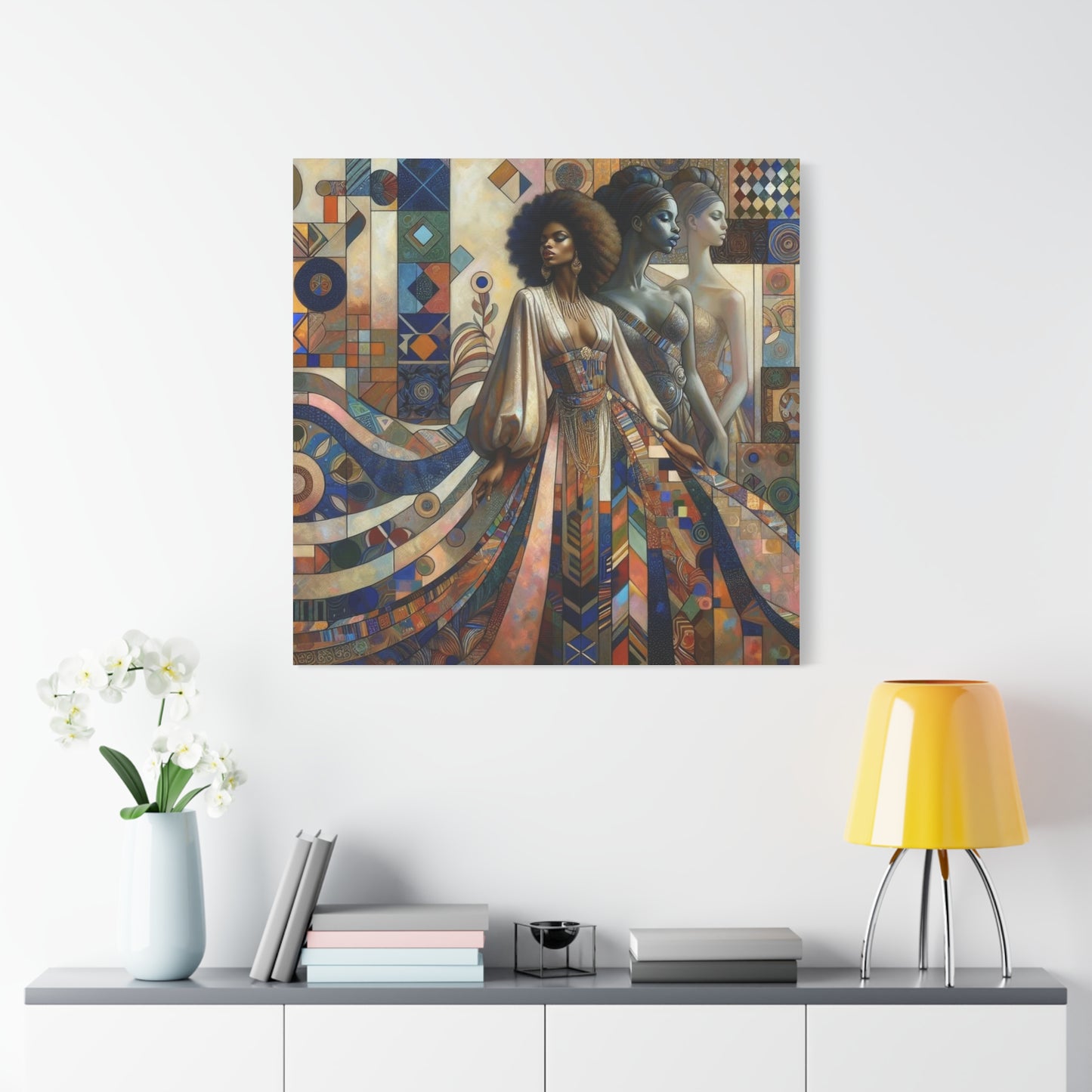 Beautiful Black Woman Canvas Art