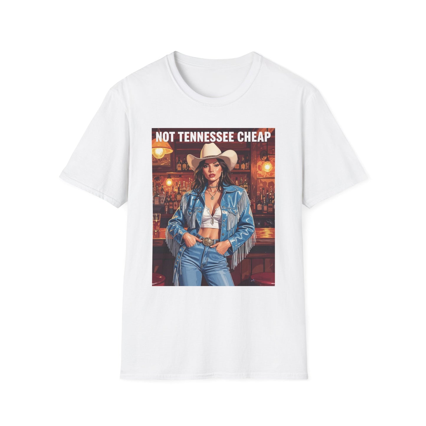 Not Tennessee Cheap Western Boho, Unisex T-Shirt,