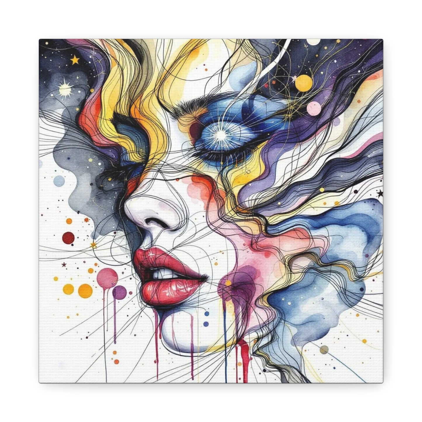 Abstract Lady Art