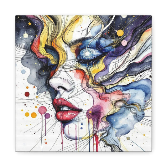 Abstract Lady Art