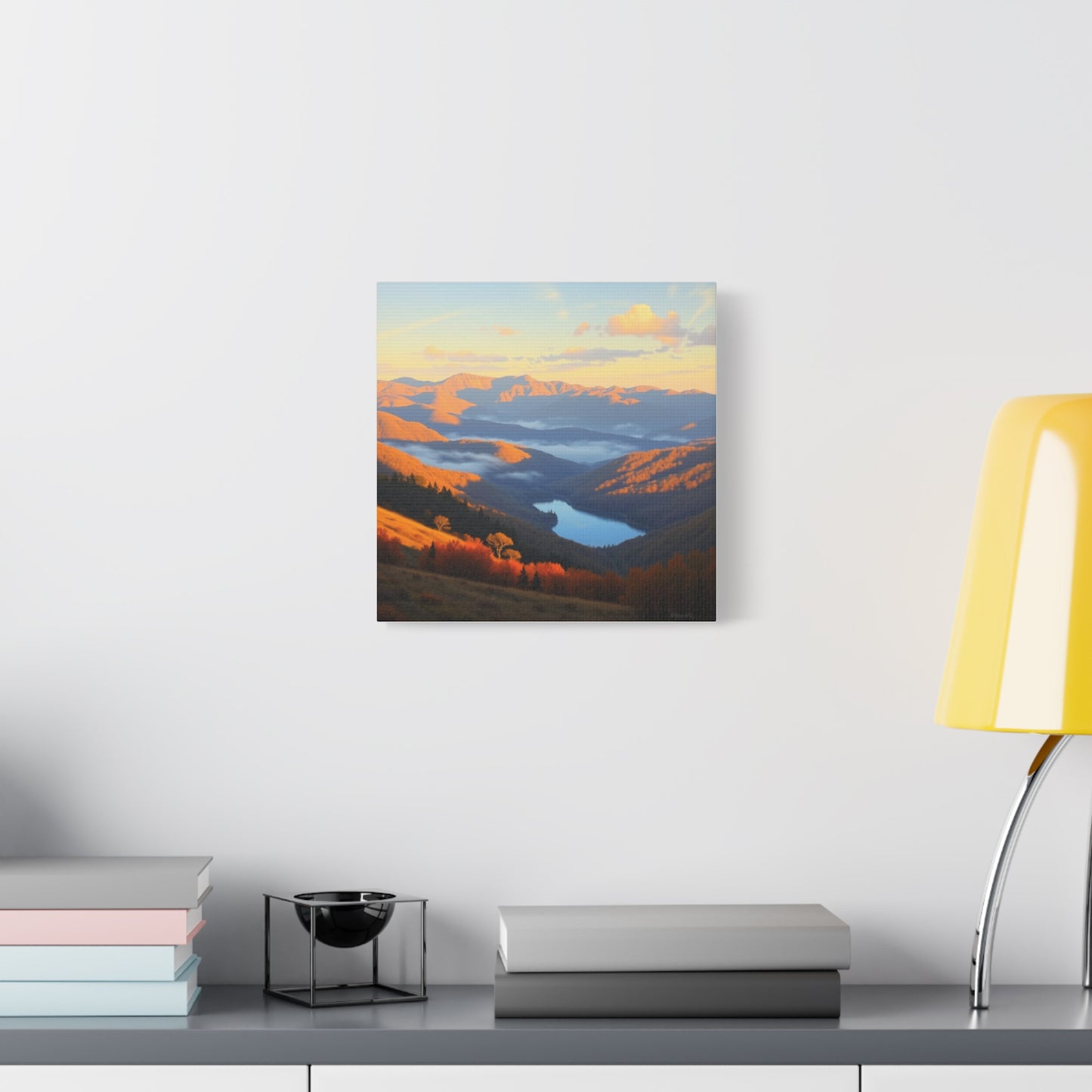 Canvas Print - The Ozark Mountain Lake Art