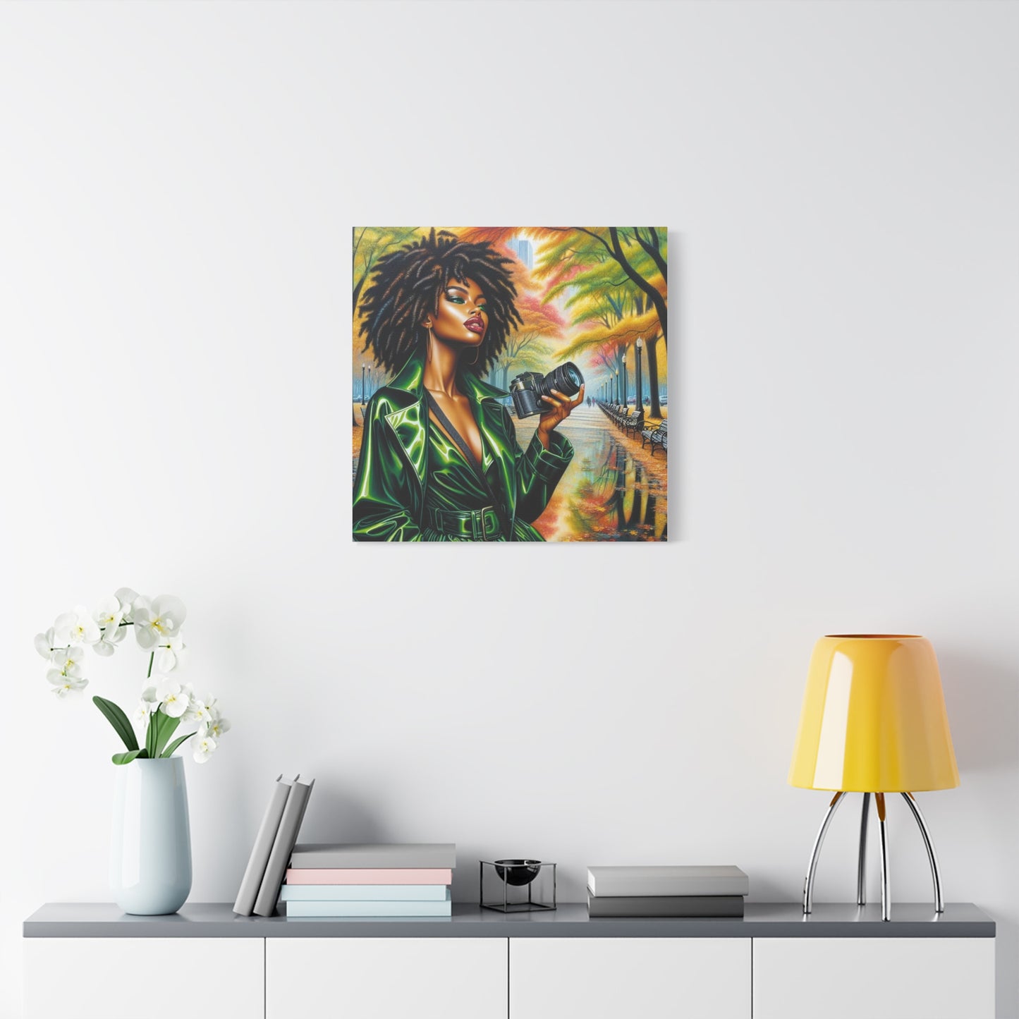 Beautiful Black Woman Canvas Art