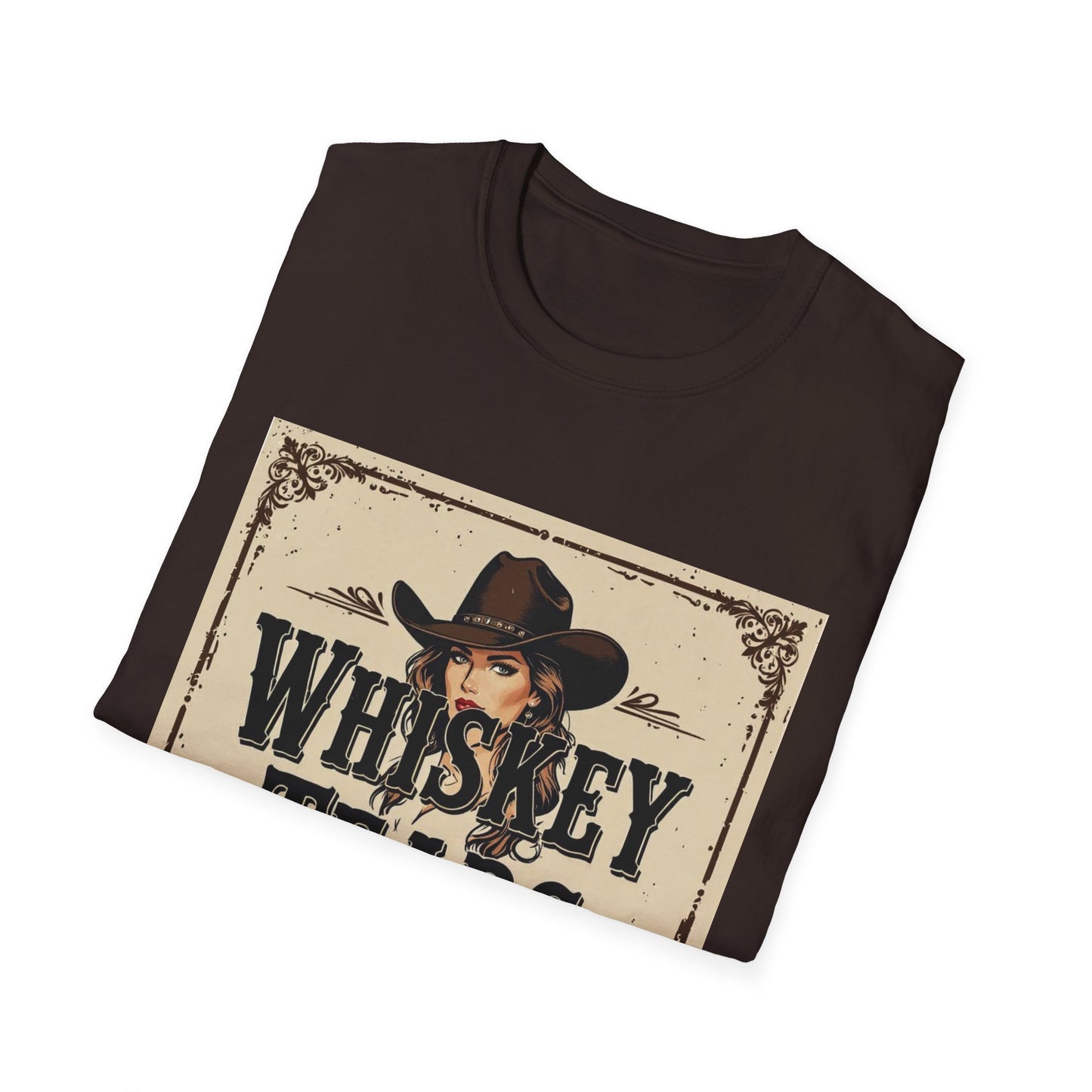 Whiskey Tears Western Boho, Unisex T-Shirt,