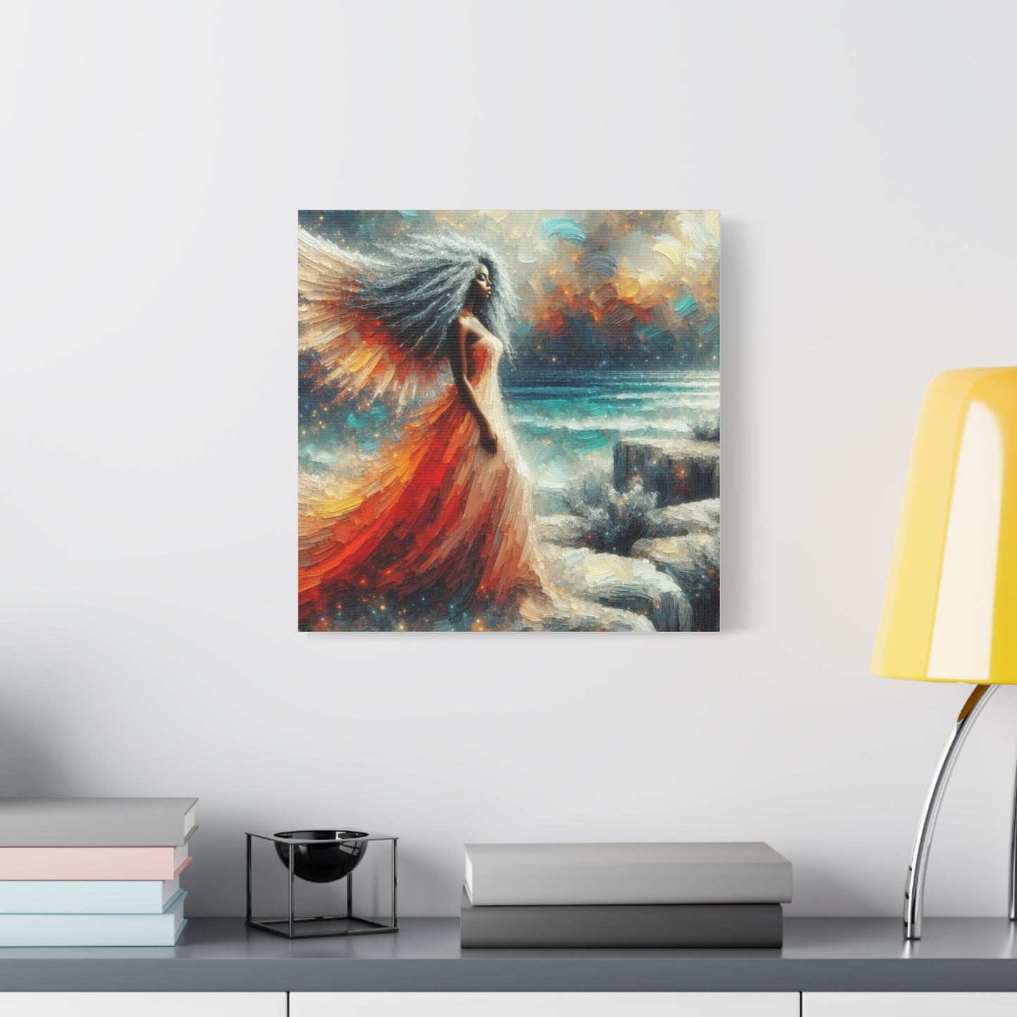 Beautiful Black Woman Canvas Art