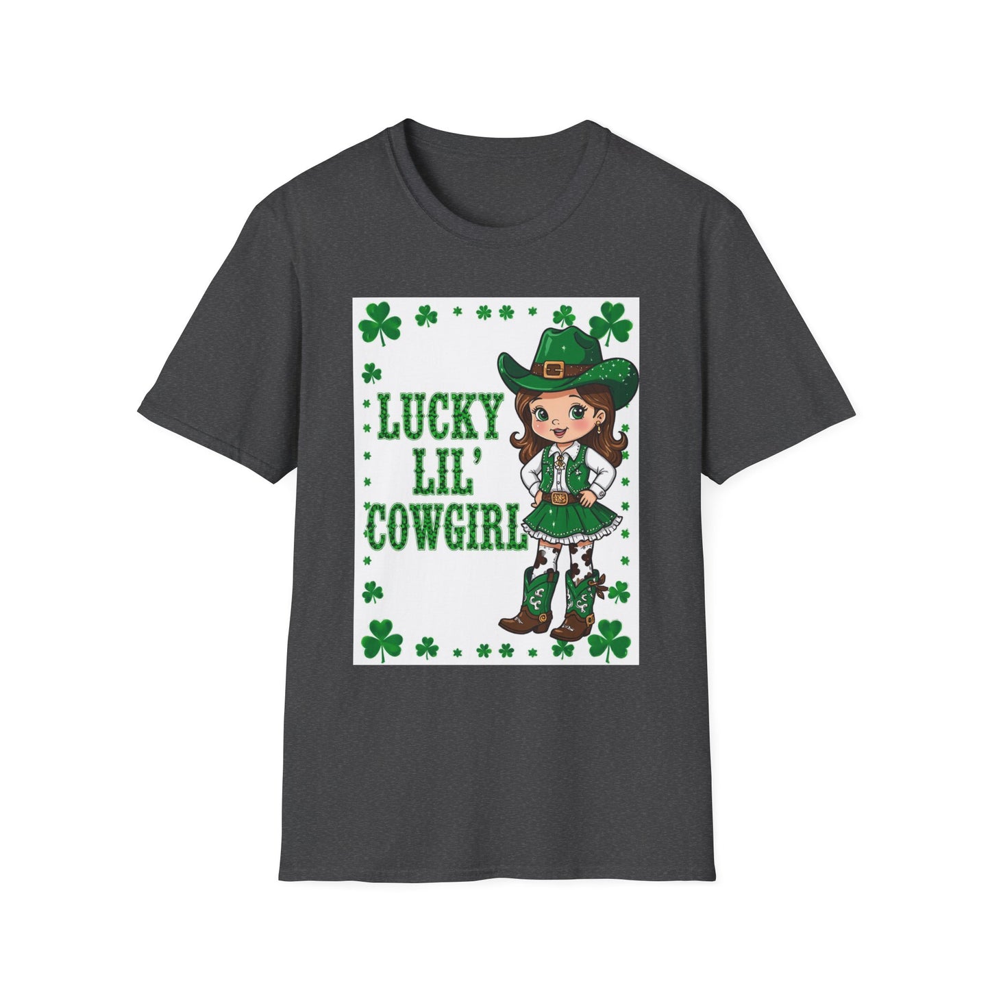 Lucky Lil Cowgirl Western Boho, Unisex T-Shirt,