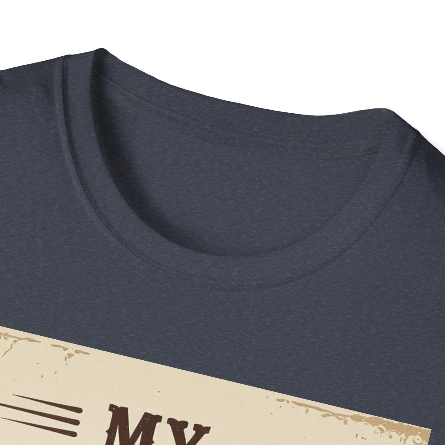 My Barstool Makes Me Feel Warm and Safe Western Boho, Unisex T-Shirt,